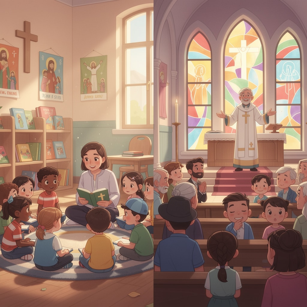 Catéchisme et messe des familles