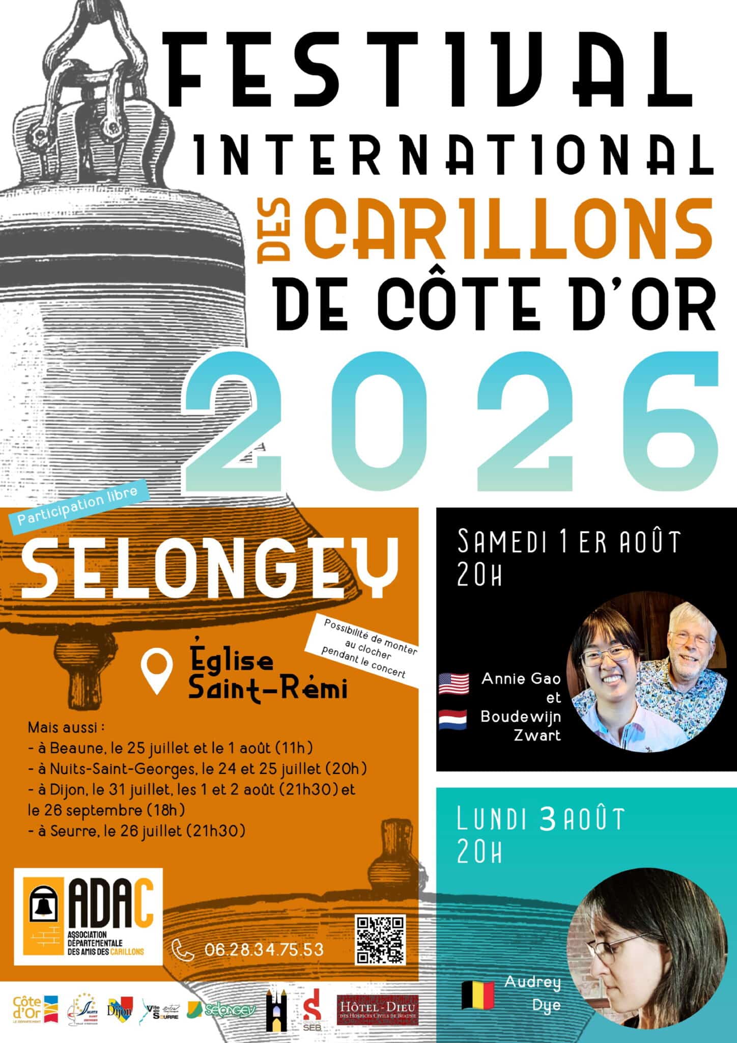 Festival international des Carillons de Côte d&rsquo;Or 2026